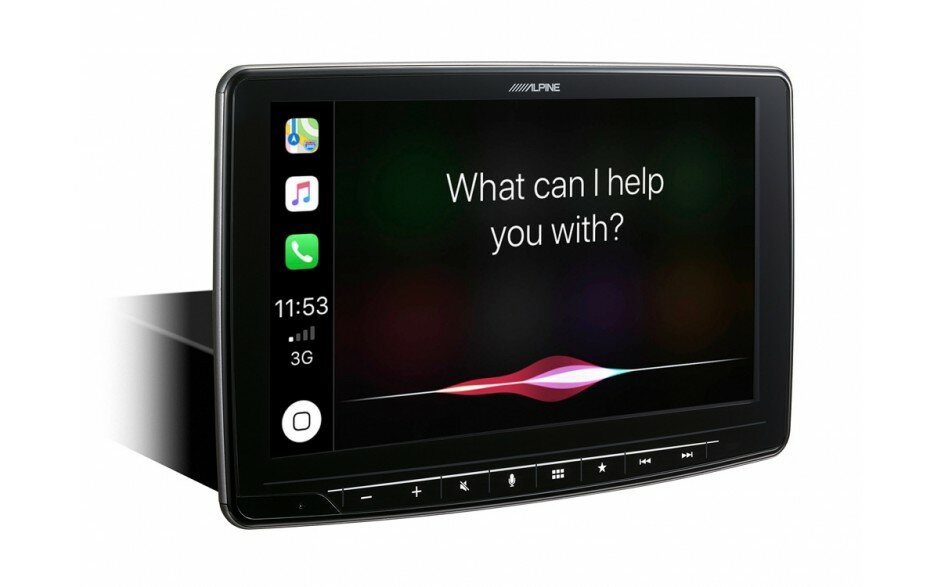 Alpine iLX-F903D 1din 9" Autoradio met Apple Carplay en Android Auto
