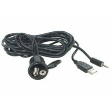 USB en AUX inbouw doos