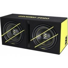 Ground Zero GZIB 2.3000XSPL / Dubbele 12" Subwoofer in Kist 2000 Watt