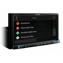 Alpine INE-W710DC 2-din Camper navigatie met Apple Carplay, Android Auto en DAB